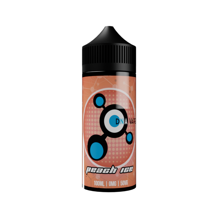 DNA Vapes - Peach Ice Flavour Vape Juice