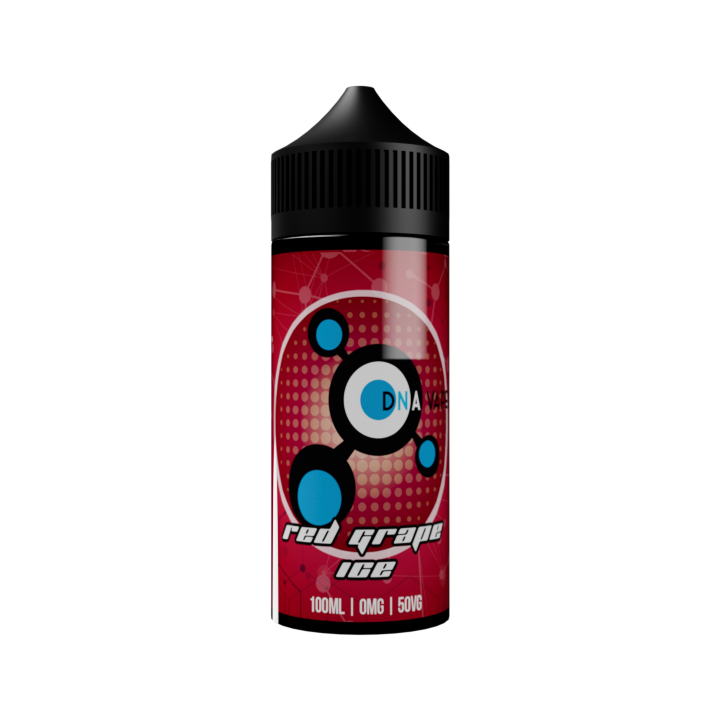 DNA Vapes - Red Grape Ice Flavour Vape Juice