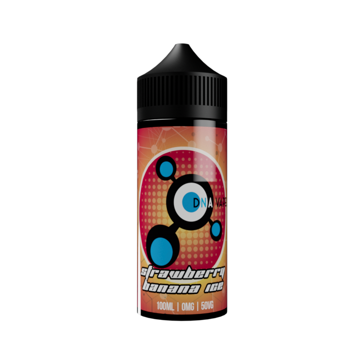 DNA Vapes - Strawberry Banana Ice Flavour Vape Juice