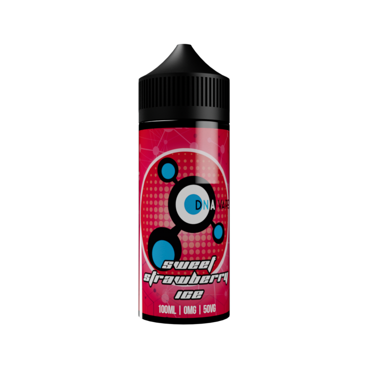 DNA Vapes - Sweet Strawberry Ice Flavour Vape Juice